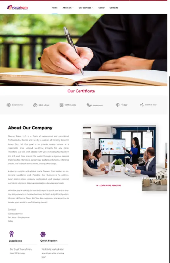 Diverse Team LLC – Staffing Agency